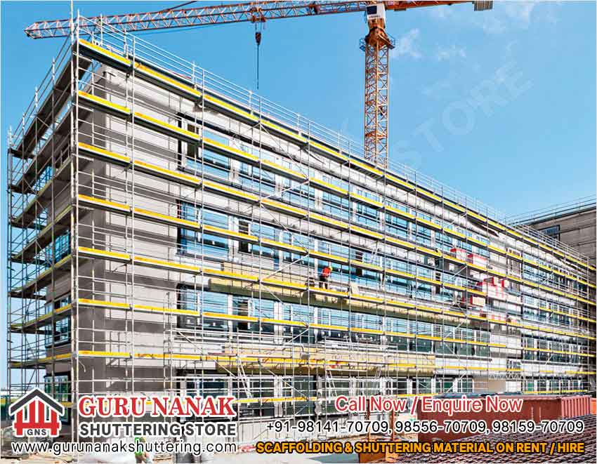 Shuttering Material on Hire Rental in India Punjab Ludhiana Scaffolding on Hire Rental Ludhiana Punjab India