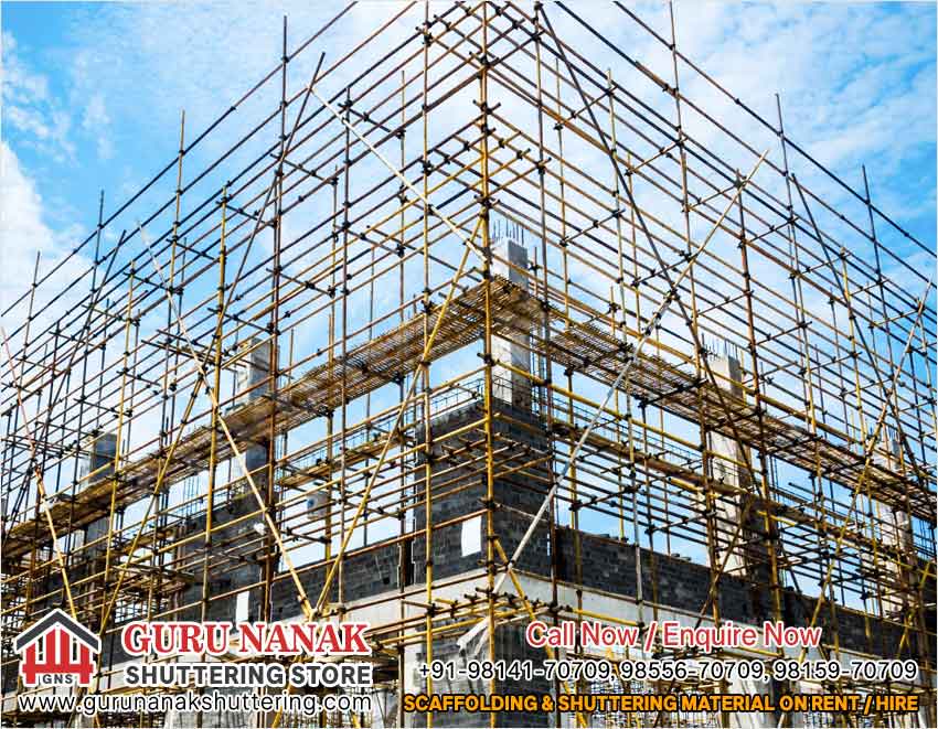 Shuttering Material on Hire Rental in India Punjab Ludhiana Scaffolding on Hire Rental Ludhiana Punjab India