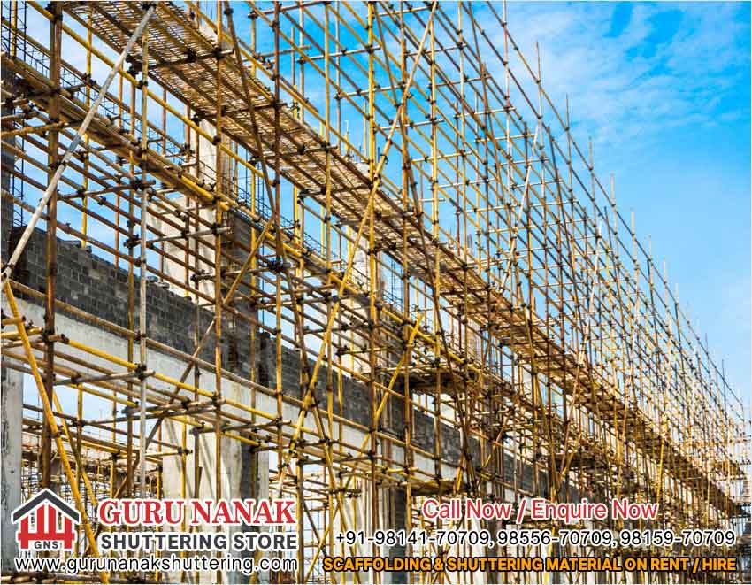 Shuttering Material on Hire Rental in India Punjab Ludhiana Scaffolding on Hire Rental Ludhiana Punjab India