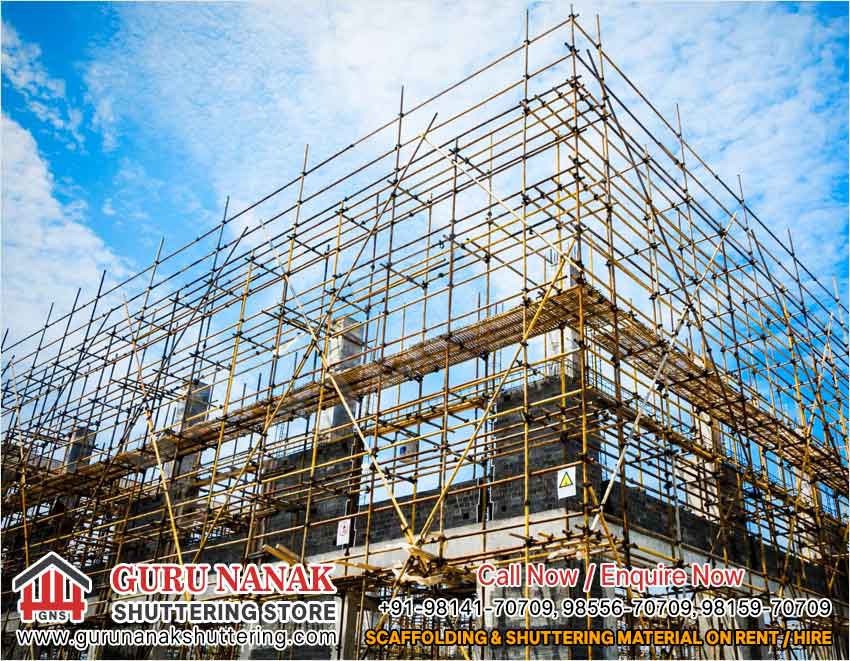 Shuttering Material on Hire Rental in India Punjab Ludhiana Scaffolding on Hire Rental Ludhiana Punjab India