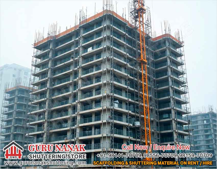 Shuttering Material on Hire Rental in India Punjab Ludhiana Scaffolding on Hire Rental Ludhiana Punjab India