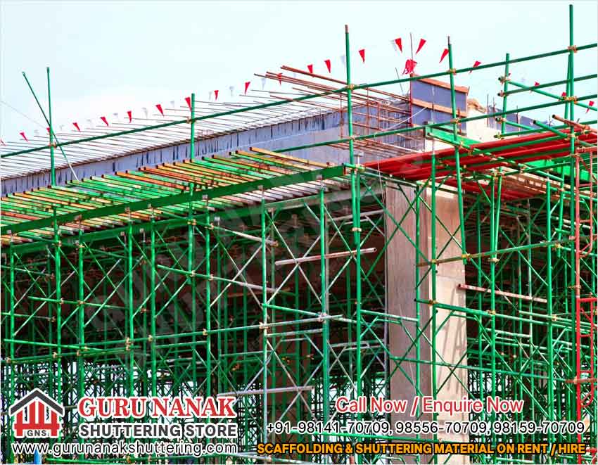 Shuttering Material on Hire Rental in India Punjab Ludhiana Scaffolding on Hire Rental Ludhiana Punjab India