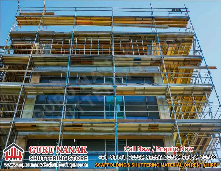 Shuttering Material on Hire Rental in India Punjab Ludhiana Scaffolding on Hire Rental Ludhiana Punjab India