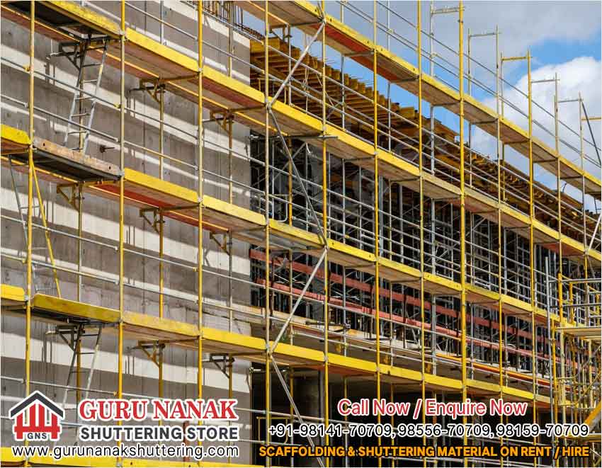 Shuttering Material on Hire Rental in India Punjab Ludhiana Scaffolding on Hire Rental Ludhiana Punjab India