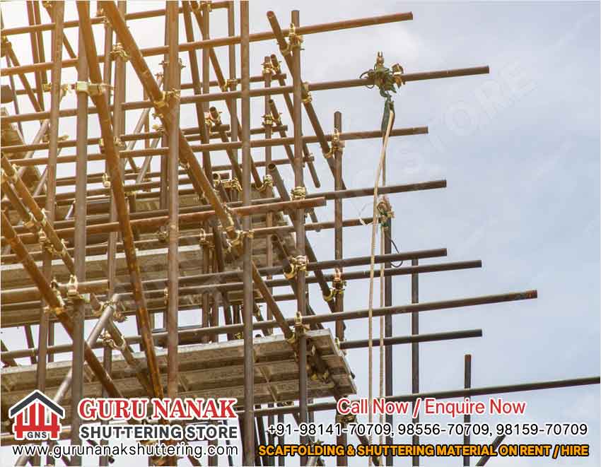 Shuttering Material on Hire Rental in India Punjab Ludhiana Scaffolding on Hire Rental Ludhiana Punjab India