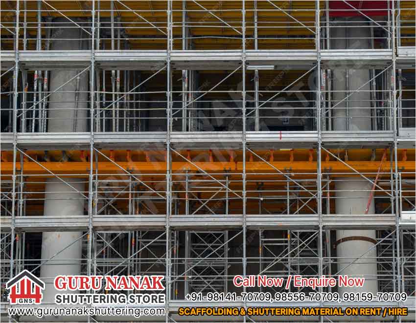 Shuttering Material on Hire Rental in India Punjab Ludhiana Scaffolding on Hire Rental Ludhiana Punjab India