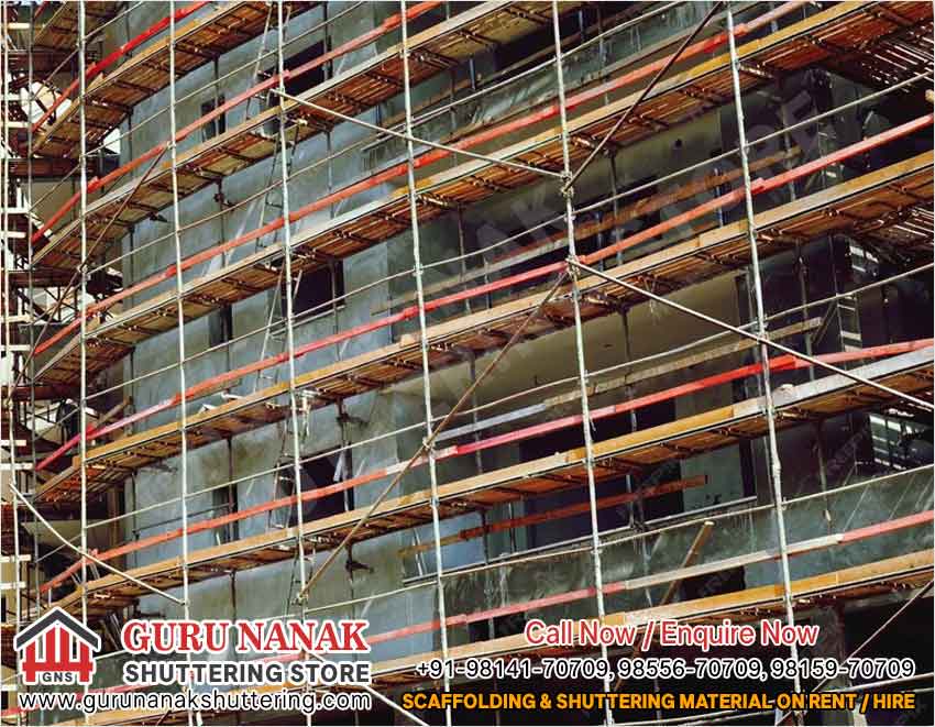 Shuttering Material on Hire Rental in India Punjab Ludhiana Scaffolding on Hire Rental Ludhiana Punjab India