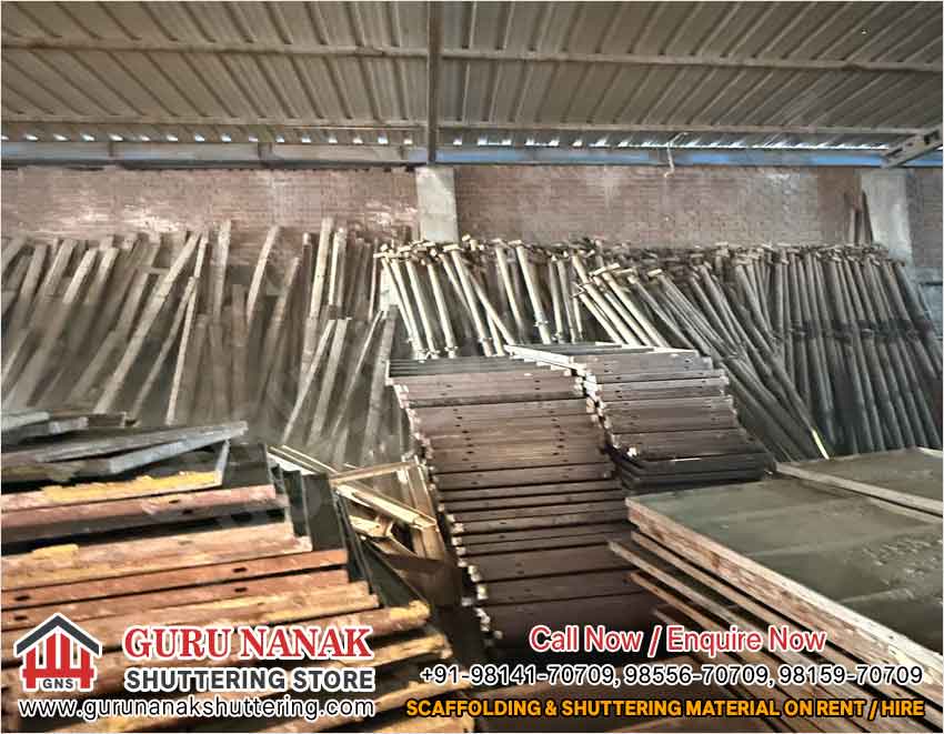 Shuttering Material on Hire Rental Scaffolding for Hire Rental Shuttering Store in Ludhiana Punjab India